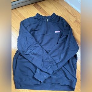 Men’s Blue Quarter Zip Long Sleeve